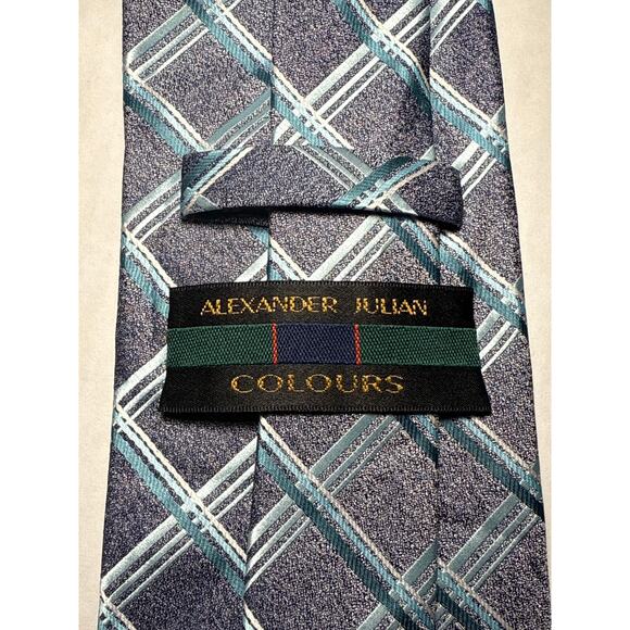Alexander Julian Colours Polyester Tie - Picture 2 of 3